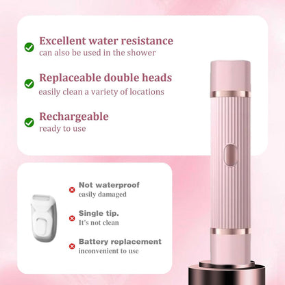 2 in 1 Women Body Shaver