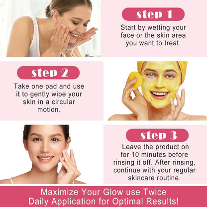 TURMERIC & KOJIC ACID PADS